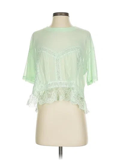 Pre-owned Left Coast By Dolan Short Sleeve T-shirt In Green