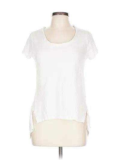 Pre-owned Left Coast By Dolan Short Sleeve T-shirt In White