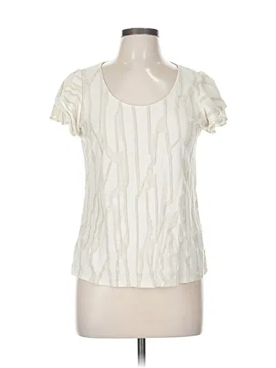 Pre-owned Left Coast By Dolan Short Sleeve T-shirt In White