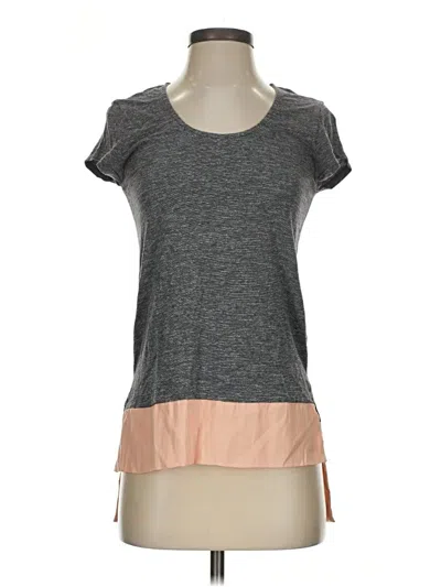 Pre-owned Left Coast By Dolan Short Sleeve T-shirt In Gray