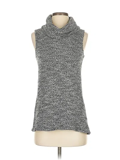 Pre-owned Left Coast By Dolan Sleeveless Top Gray Cowl Neck Tops
