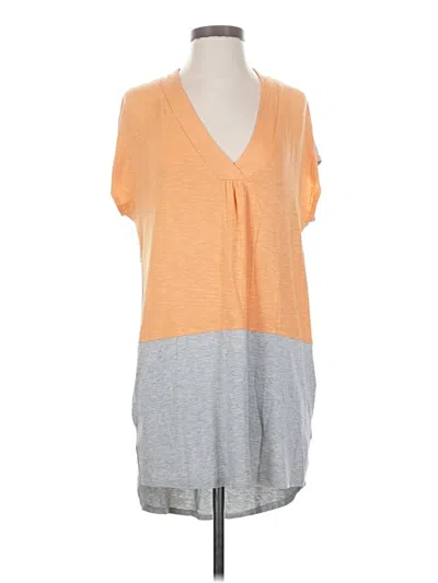 Pre-owned Left Coast By Dolan Sleeveless T-shirt In Orange