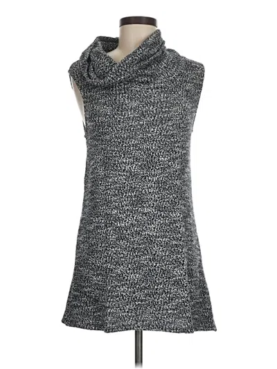 Pre-owned Left Coast By Dolan Sweater Vest In Gray