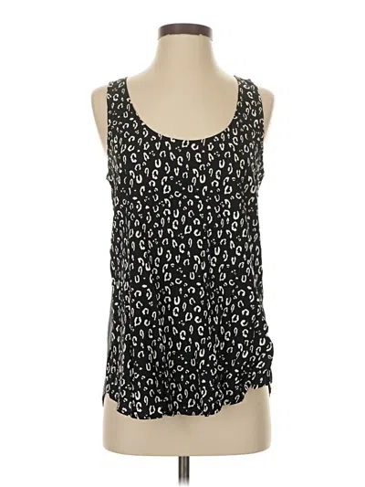 Pre-owned Left Coast By Dolan Tank Top Black Strapless Neckline Tops