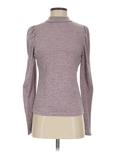 Pre-owned Left Coast By Dolan Turtleneck Sweater In Purple