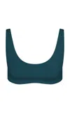 Left On Friday Escape Bikini Top In Blue