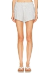 Left On Friday Getaway Short In Gray
