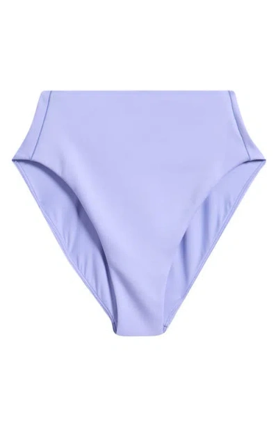 Left On Friday Hi Hi High Waist Bikini Bottoms In Blue