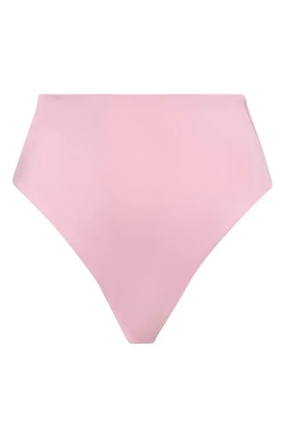 Left On Friday Hi Hi High Waist Bikini Bottoms In Pink