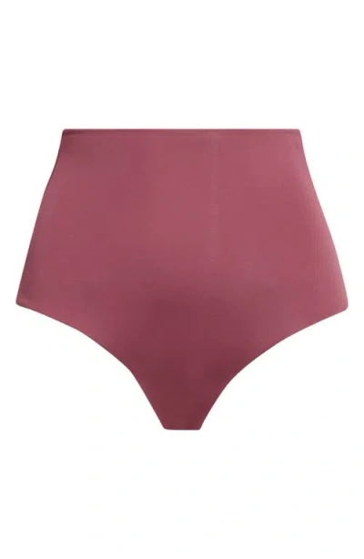 Left On Friday Hi Tide High Waist Bikini Bottoms In Pink