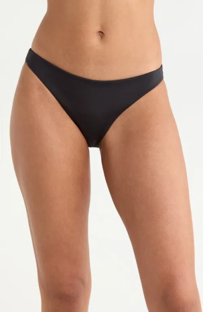 Left On Friday Hipster Bikini Bottoms In Black