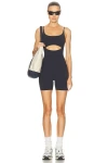 Left On Friday Peak 5 Playsuit In Blue