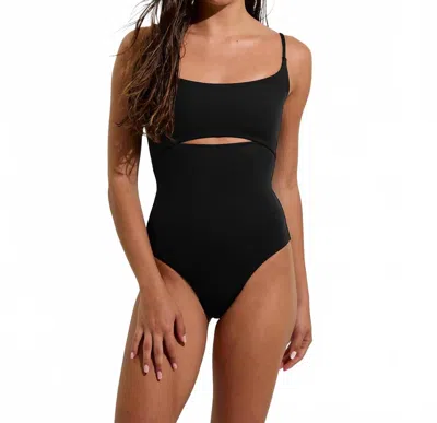 Left On Friday Peak Suit One Piece In Jet In Multi