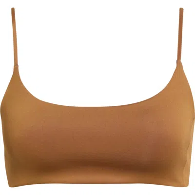 Left On Friday Pool Days Bikini Top In Brown
