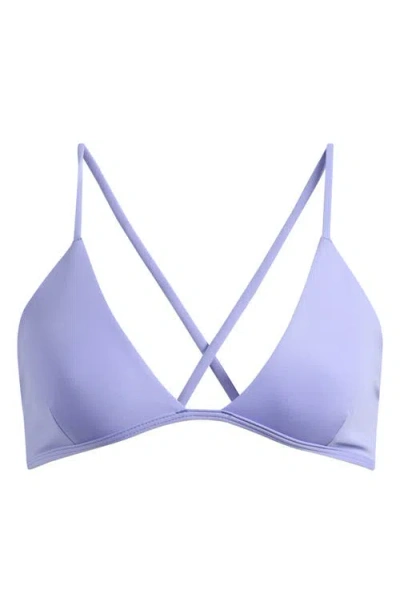 Left On Friday Reef Bikini Top In Purple