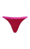 Left On Friday Salty Bikini Bottom In Pink
