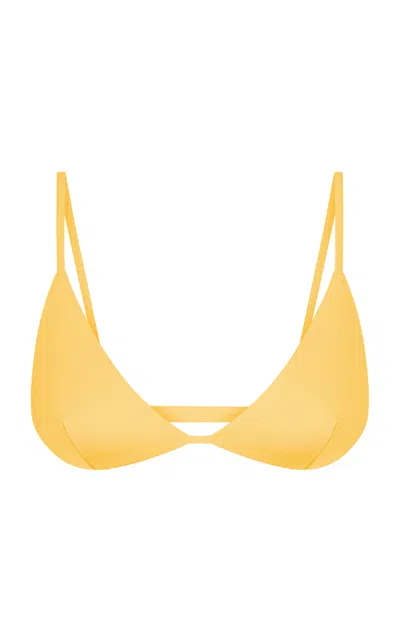 Left On Friday Sandy Bikini Top In Yellow