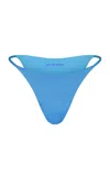 Left On Friday Skinny Dip Bikini Bottom In Blue