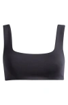 Left On Friday Streamline Bikini Top In Black