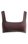 Left On Friday Streamline Bikini Top In Purple
