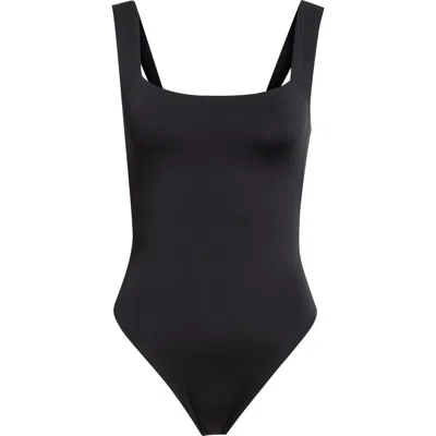 Left On Friday Streamline One-piece Swimsuit In Black