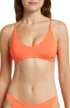 Left On Friday Sunday Bikini Top In Aperol