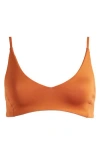 Left On Friday Sunday Bikini Top In Bronze
