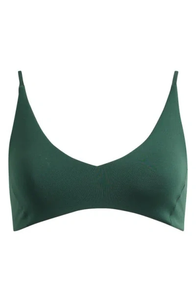 Left On Friday Sunday Bikini Top In Green