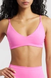 Left On Friday Sunday Bikini Top In Pink