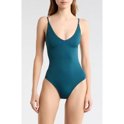 Left On Friday Sunday One-piece Swimsuit In Blue