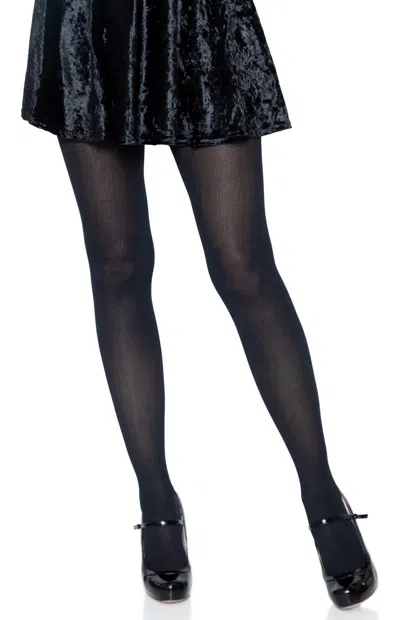 Leg Avenue Ari Nylon Tights In Black