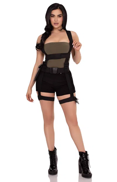 Leg Avenue Utility Body Harness Costume In Black