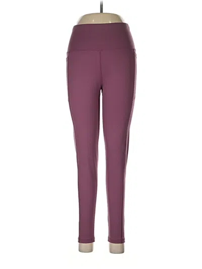 Pre-owned Leg3nd Active Pants In Purple