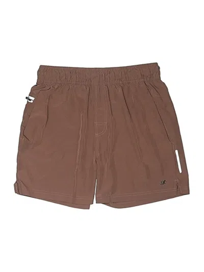 Pre-owned Leg3nd Athletic Shorts In Brown