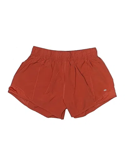 Pre-owned Leg3nd Athletic Shorts In Orange