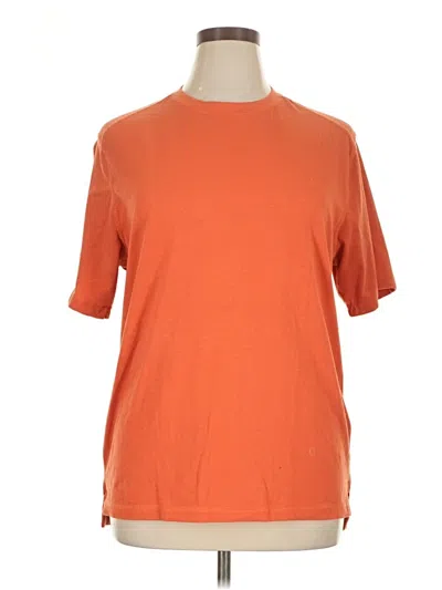 Pre-owned Leg3nd Short Sleeve T-shirt In Orange