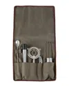 Legacy 10pc Bar Tool Roll Up Kit In Khaki