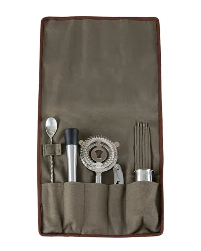 Legacy 10pc Bar Tool Roll Up Kit In Khaki