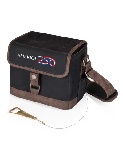 Legacy America250 Beer Caddy Cooler Tote With Opener In Black
