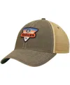 Legacy Athletic Gray Auburn Tigers Legacy Point Old Favorite Trucker Snapback Hat In Gray