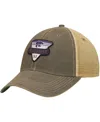Legacy Athletic Gray Kansas State Wildcats Legacy Point Old Favorite Trucker Snapback Hat In Gray