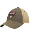 Legacy Athletic Gray Mississippi State Bulldogs Legacy Point Old Favorite Trucker Snapback Hat In Gray