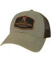 Legacy Athletic Men's Gray Northwestern Wildcats Practice Old Favorite Trucker Snapback Hat In Gray