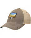 Legacy Athletic Gray Ucla Bruins Legacy Point Old Favorite Trucker Snapback Hat In Gray
