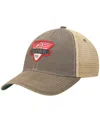 Legacy Athletic Gray Utah Utes Legacy Point Old Favorite Trucker Snapback Hat In Gray