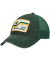 Legacy Athletic Men's Green Baylor Bears Sun & Bars Dashboard Trucker Snapback Hat In Green
