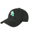 Legacy Athletic Men's  Black North Texas Mean Green The Champ Adjustable Hat In Black