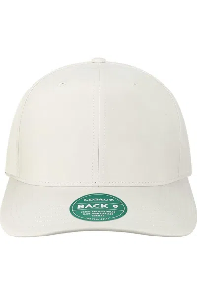 Legacy Back Nine Cap In White