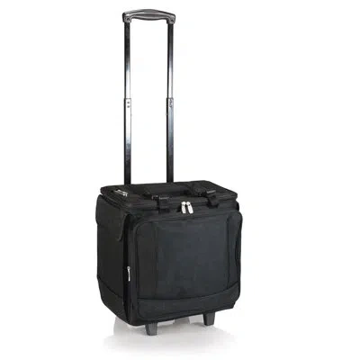 Legacy Bodega Rolling Wine And Beverage Large Insulated Cooler In Black
