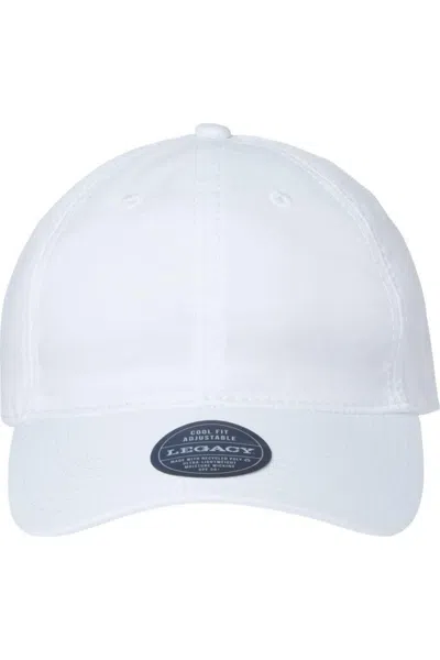 Legacy Cool Fit Adjustable Cap In White